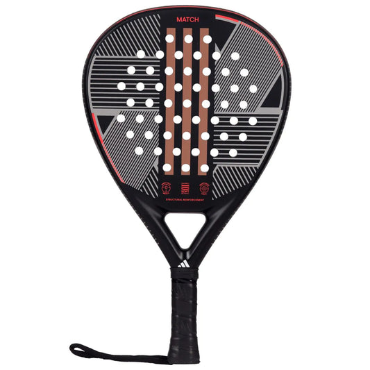 Adidas Match 3.3 Padel Racket(Black/Red)