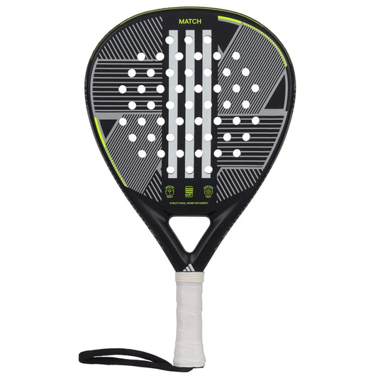 Adidas Match 3.3 Padel Racket (Black/Lime)