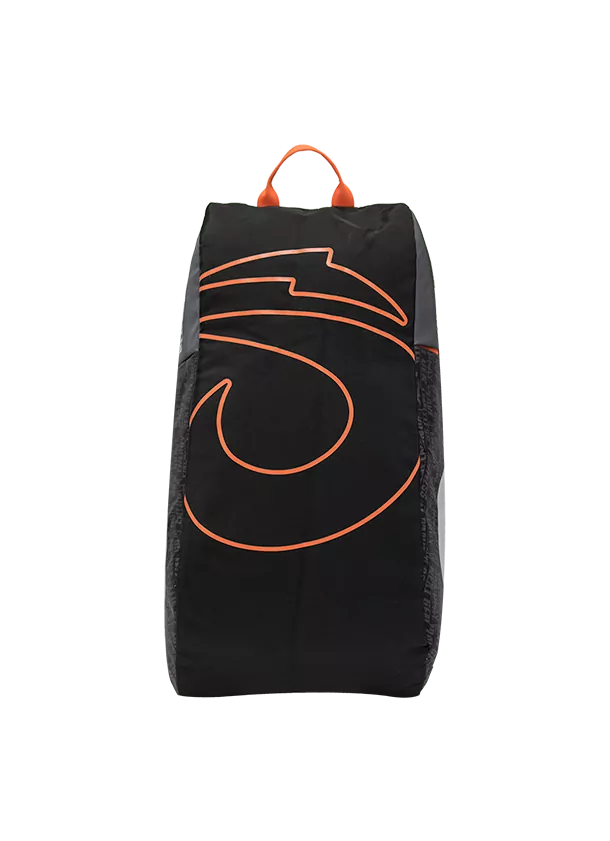 RACKET BAG LÕK GEN 2 BLACK, GREY, AND ORANGE
