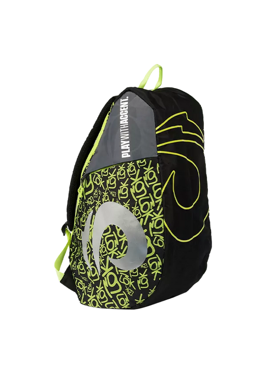 RACKET BAG LÕK GEN 2 BLACK, GREY, AND GREEN LIME