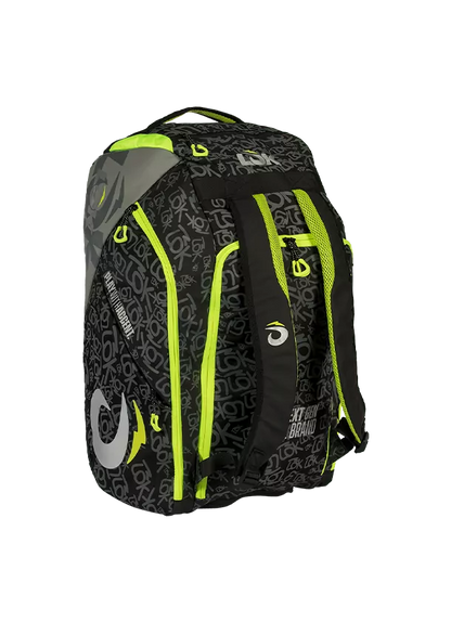RACKET BAG LÕK MAXX GEN 2 BLACK GREY AND GREEN LIME